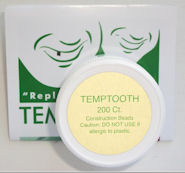 Temporary tooth replacement kit